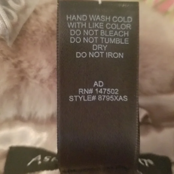 Ashley Stewart Faux Fur Vest in Taupe - Picture 6 of 8